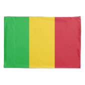 Housse D'oreillers Drapeau du Mali (Dos)