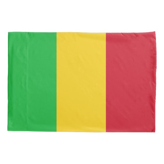 Housse D'oreillers Drapeau du Mali (Dos)