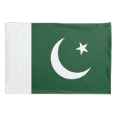 Housse D'oreillers Drapeau du Pakistan (Dos)