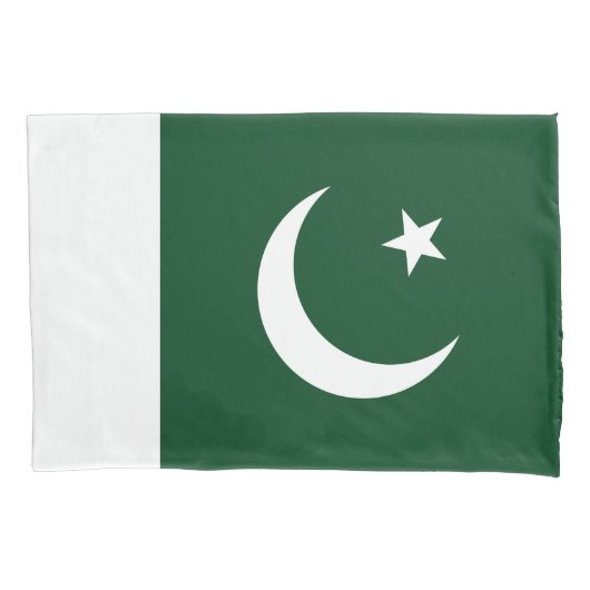 Housse D'oreillers Drapeau du Pakistan (devant)