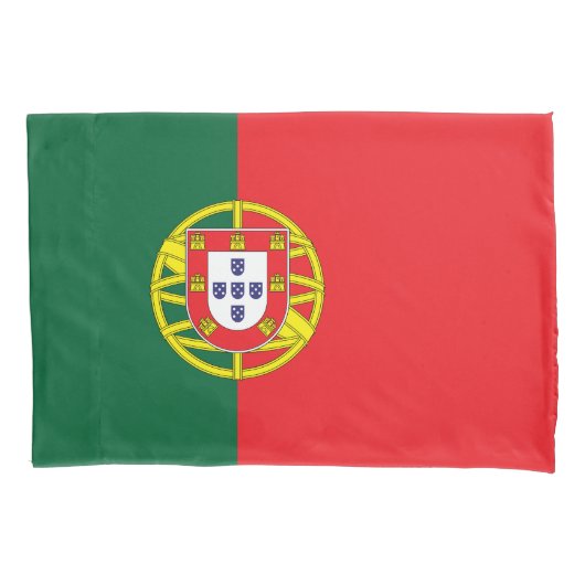 Housse D'oreillers Drapeau du Portugal (devant)