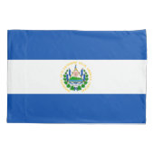 Housse D'oreillers Drapeau du Salvador (Dos)