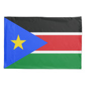 Housse D'oreillers Drapeau du Soudan du Sud (Dos)