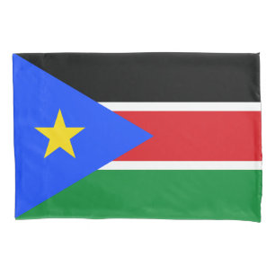 Housse D'oreillers Drapeau du Soudan du Sud