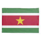 Housse D'oreillers Drapeau du Suriname (Dos)