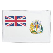 Housse D'oreillers Drapeau du territoire antarctique britannique (Dos)