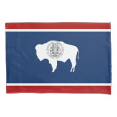 Housse D'oreillers Drapeau du Wyoming (devant)