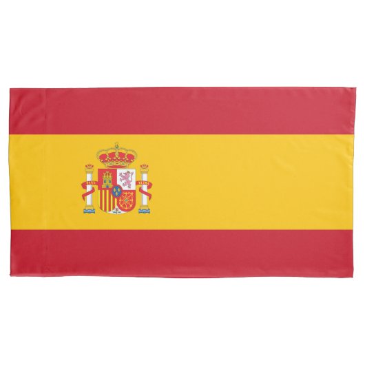 Housse D'oreillers Drapeau espagnol (devant)