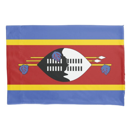 Housse D'oreillers Drapeau Eswatini (devant)