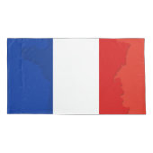 Housse D'oreillers drapeau français (Dos)