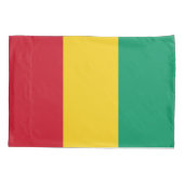 Housse D'oreillers Drapeau Guinée (Dos)