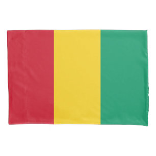 Housse D'oreillers Drapeau Guinée