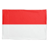 Housse D'oreillers Drapeau indonésien (Indonésie) Coque Coussin (Dos-gauche)