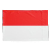 Housse D'oreillers Drapeau indonésien (Indonésie) Coque Coussin (Dos-Droit)