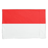 Housse D'oreillers Drapeau indonésien (Indonésie) Coque Coussin (devant-Droit)