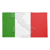 Housse D'oreillers Drapeau italien (Dos)