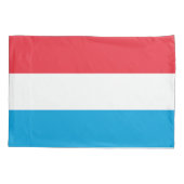 Housse D'oreillers Drapeau Luxembourg (Dos)