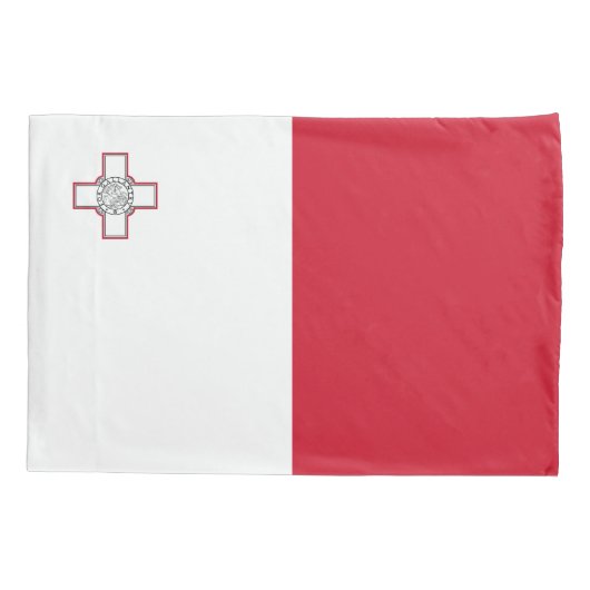 Housse D'oreillers Drapeau Malte (Dos)