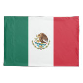 Housse D'oreillers Drapeau mexicain (Dos)