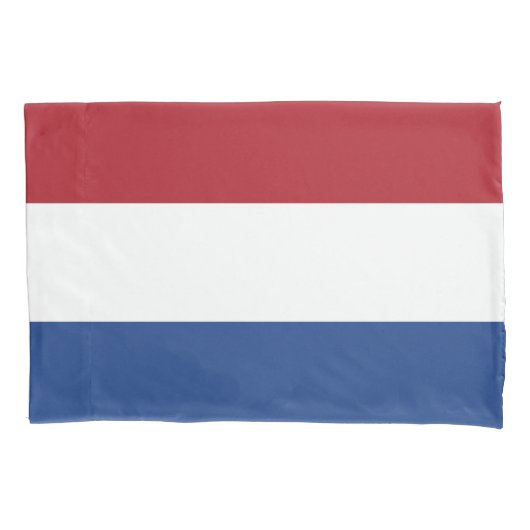 Housse D'oreillers Drapeau néerlandais (devant)