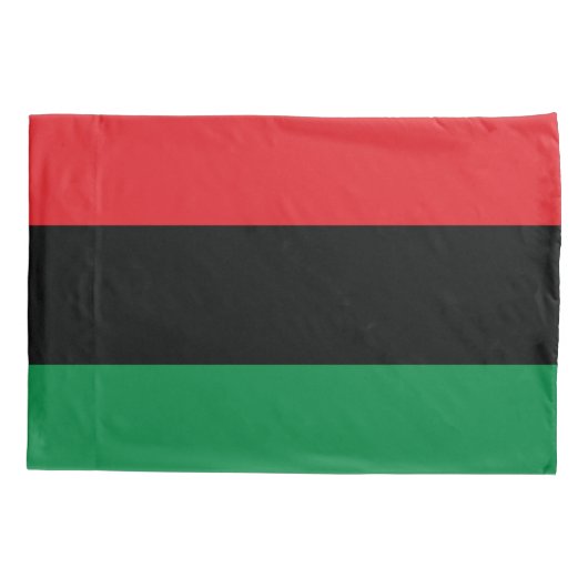 Housse D'oreillers Drapeau panafricain (Dos)