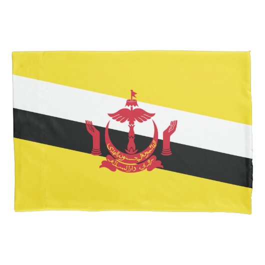 Housse D'oreillers Drapeau patriotique de Brunei (devant)