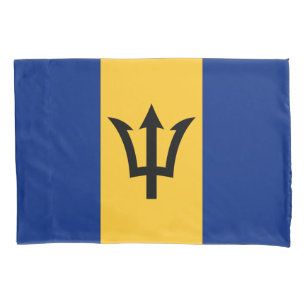 Housse D'oreillers Drapeau patriotique de la Barbade