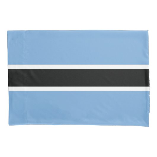 Housse D'oreillers Drapeau patriotique du Botswana (devant)