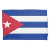 Housse D'oreillers Drapeau Patriotique simple oreiller de Cuba (devant)