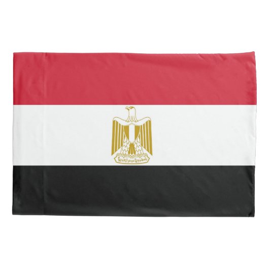 Housse D'oreillers Drapeau Patriotique simple oreiller d'Égypte (Dos)