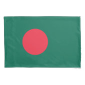Housse D'oreillers Drapeau Patriotique simple oreiller du Bangladesh (devant)
