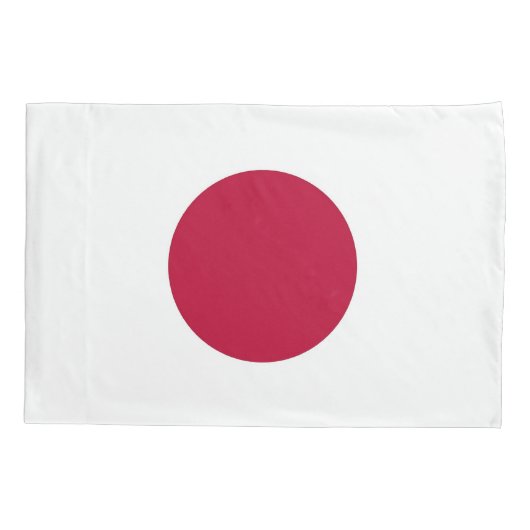 Housse D'oreillers Drapeau Patriotique simple oreiller du Japon (Dos)