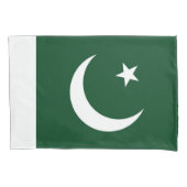 Housse D'oreillers Drapeau Patriotique simple oreiller du Pakistan (devant)