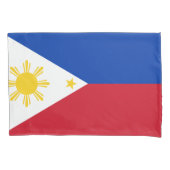 Housse D'oreillers Drapeau Patriotique simple Pillowcase des Philippi (devant)