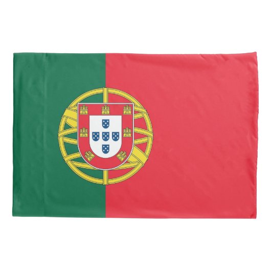 Housse D'oreillers Drapeau Patriotique Simple Pillowcase du Portugal (Dos)