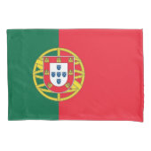 Housse D'oreillers Drapeau Patriotique Simple Pillowcase du Portugal (devant)