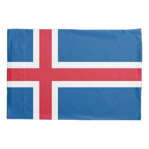 Housse D'oreillers Drapeau Patriotique simple Pillowcase Islande