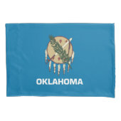 Housse D'oreillers Drapeau Patriotique Single Pillowcase de l'Oklahom (devant)