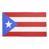 Housse D'oreillers Drapeau Porto Rico (Dos)