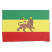 Housse D'oreillers Drapeau rastafarien (Rastafarianisme) (Rasta) Cous (devant-Droit)