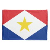 Housse D'oreillers Drapeau Saba (Dos)