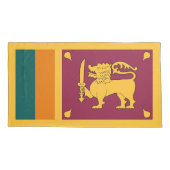 Housse D'oreillers Drapeau Sri Lanka (Dos)