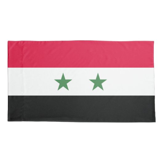 Housse D'oreillers Drapeau syrien (Dos)