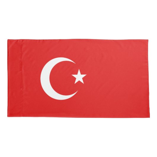 Housse D'oreillers Drapeau turc (Dos)