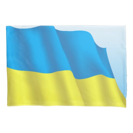 Housse D'oreillers Drapeau Ukraine (devant)