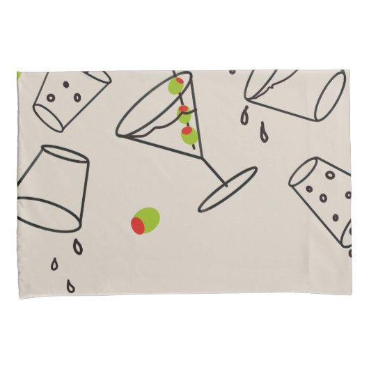 Housse D'oreillers Drinks Pillowcases (devant-Droit)