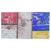 Housse D'oreillers Drôle Neoplasticisme en bois style art (devant-gauche)