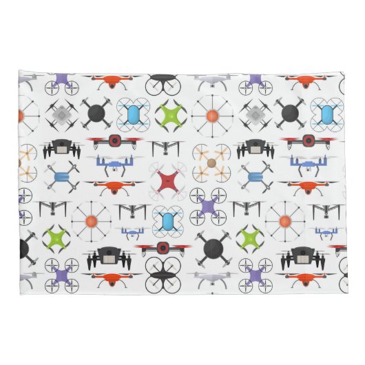 Housse D'oreillers Drone volant (Dos-Droit)