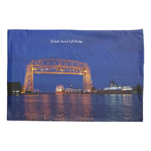 Housse D'oreillers Duluth Aerial Lift Bridge & John G. Munson (Dos)