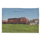 Housse D'oreillers Duluth Mesabi Iron Range Locomotive 316 (Dos)